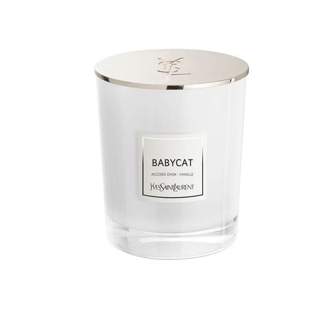 ysl cat|ysl cosmetics babycat candle.